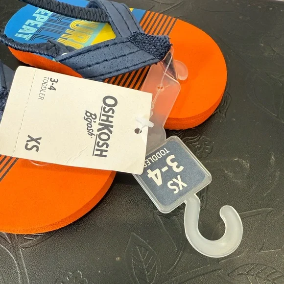 *FWP* OshKosh B'gosh Orange Chillax Sandals - Picture 4 of 4